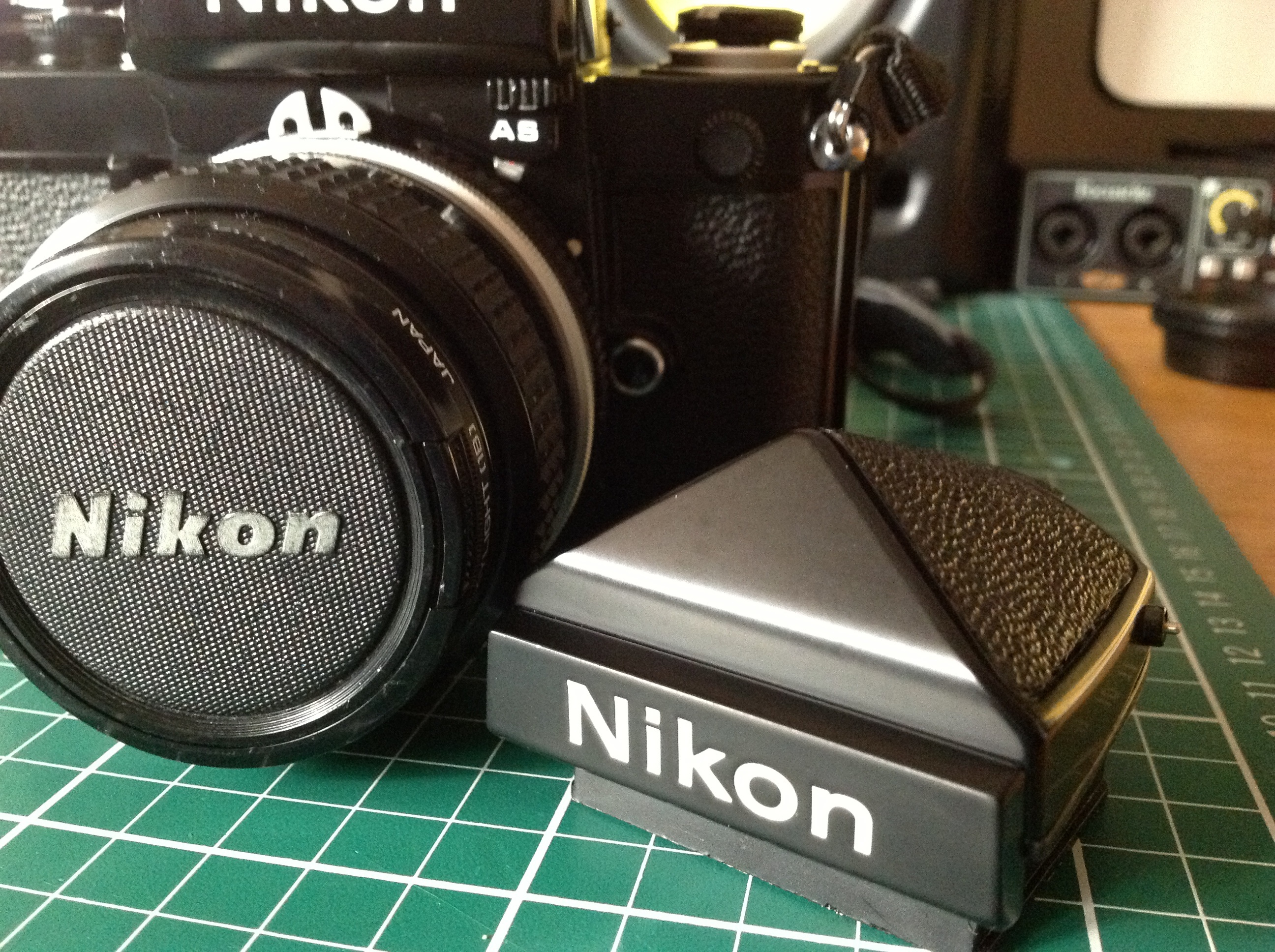 Nikon DE-1 finder for F2 – Full frame