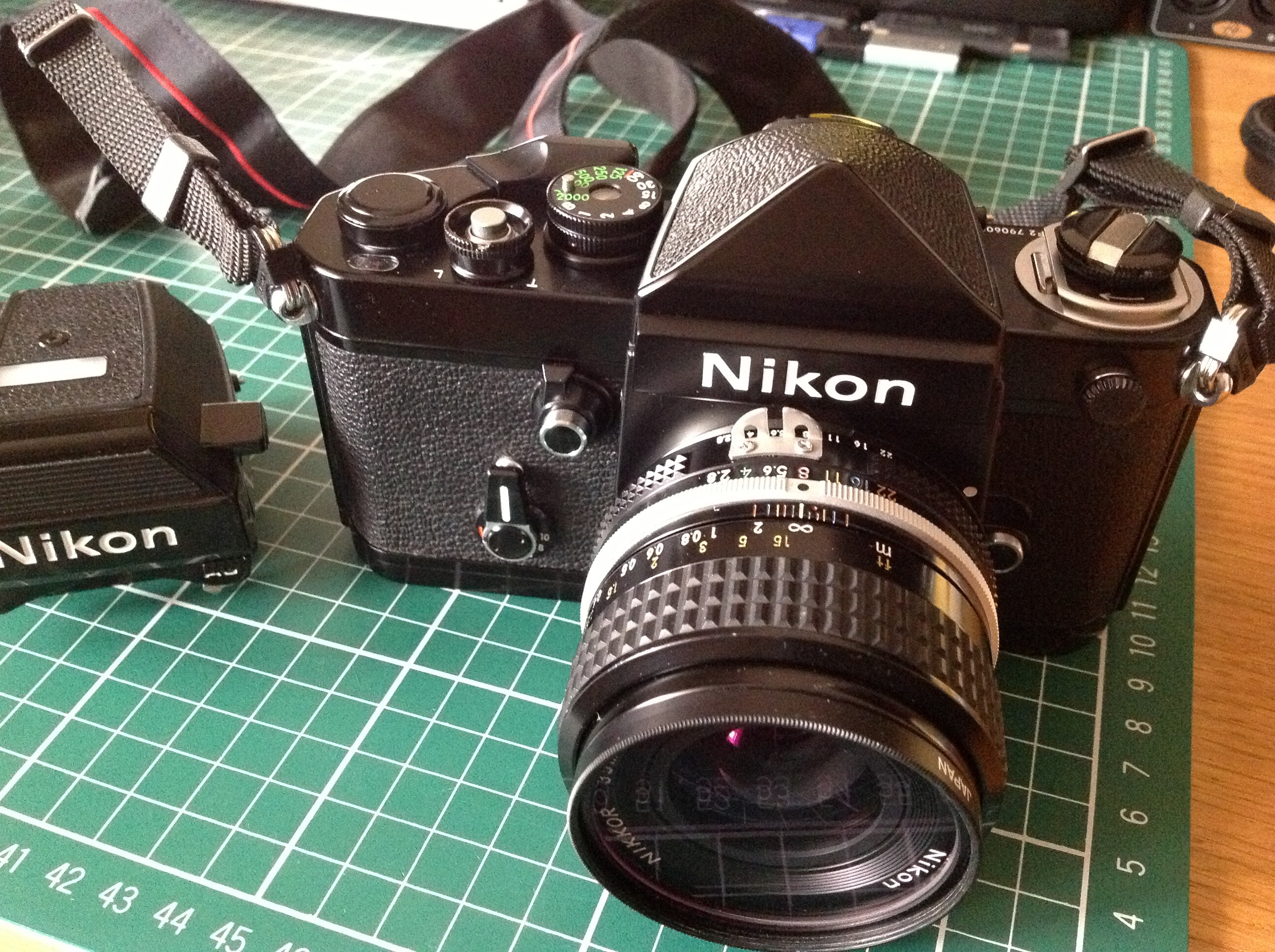 Nikon DE-1 finder for F2 – Full frame